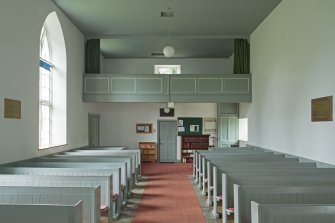 View of interior from east end