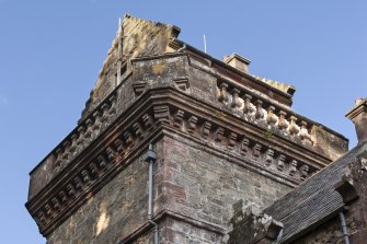 Detail of observation tower.