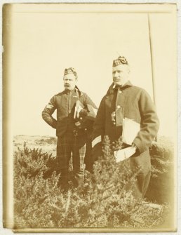 View of two unidentified soldiers.
PHOTOGRAPH ALBUM NO 32: BALMACAAN ALBUM