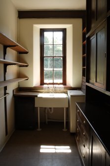 Interior, view into butler's pantry from North.