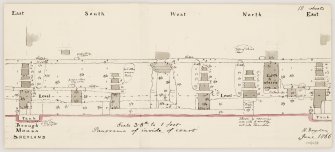 Details of Broch of Mousa interior.