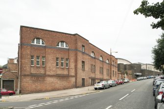 Exterior. General view of the south elevation taken from the south west.