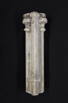 Detail of composite pillar from corner of tombchest