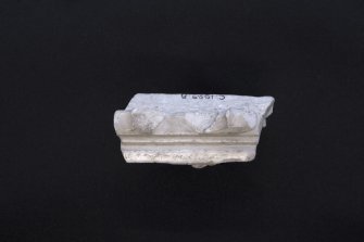 Detail of edge of fragment of gablet