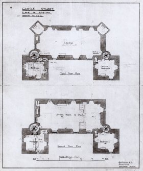 2nd & 3rd fl.plans (as existing)
Delt. Geo.Gordon & Co. Archts. Inverness 1948