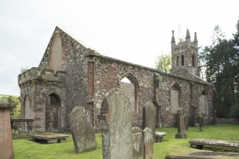 General view of parish church taken from the north.