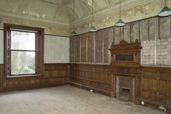 Ground floor, billiard room, view from south east