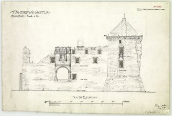 South elevation of St Andrew's Castle.
