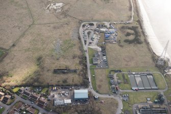 Oblique aerial view of the site of the former Caudron Aerodrome, looking SE.