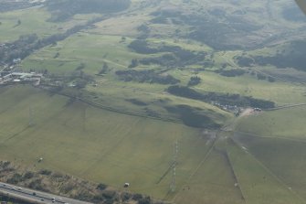 Oblique aerial view of Swanston Golf Course, looking to the S.