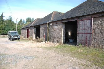 Photograph from Standing Building Recording at Glen Dye Steading, Glen Dye, Banchory, Aberdeenshire.