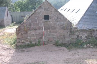 Photograph from Standing Building Recording at Glen Dye Steading, Glen Dye, Banchory, Aberdeenshire.