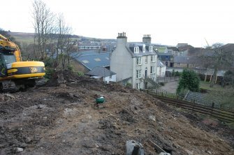 General view, North east, of garden and house.