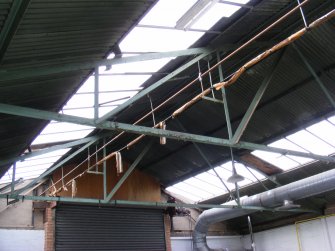 Roof beams  of unit 2 in Building 10