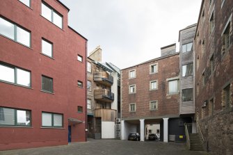 General view of Cooper's Close, 114-120 Canongate, Edinburgh, from E.
