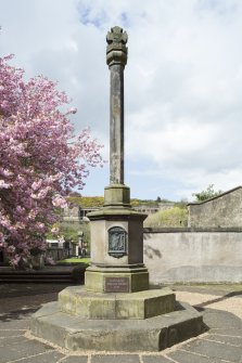 General view of Burgh Cross, Canongate, Edinburgh, from S.