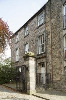 General view of Russell House, 4 Reid's Court, 95 Canongate, Edinburgh, from SW.