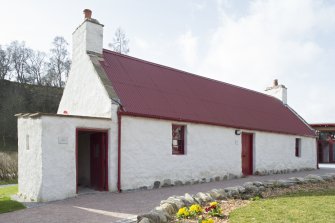 Cottage, view from east