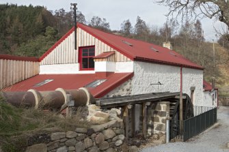 Main mill building, view from south