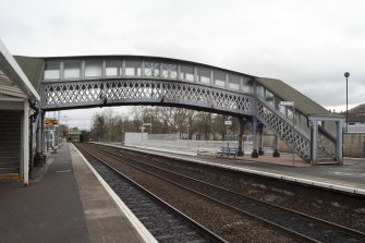 General view of footbridge from North.