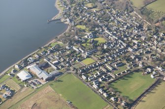 Oblique aerial view of Fortrose, looking WSW.