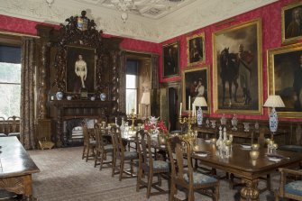 Dining room. General view.