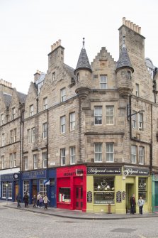 General view of 1-7 Holyrood Road, Edinburgh, from SW.