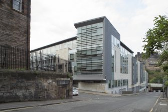 General view of Edinburgh City Council Offices, East Market Street, Edinburgh, from SE.