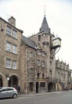 General view of 167-169 Canongate, Edinburgh, from SW.