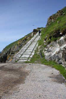 Eilean Mor. Track from the east landing stage.