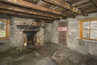 Ground floor. Refectory / kitchen from north east.