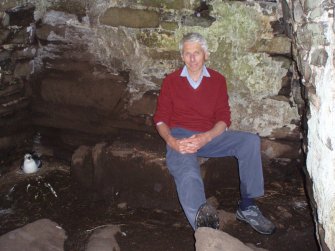 St Ronan's Church, orartory interior with Stuart Murray 2011.