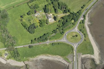 Oblique aerial view of Ardullie Point, looking NNW.