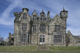 Annexe, formerly Eastbank House. View of Front elevation from South.