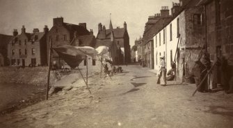 View of Harbour Street, Stonehaven.