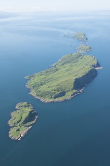 Oblique aerial view of Garvellachs, looking SSW.