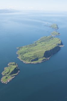 Oblique aerial view of Garvellachs, looking SSW.