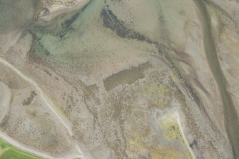Oblique aerial view of the kelp grids, looking N.
