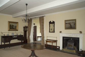 Ground floor, hall, view from north