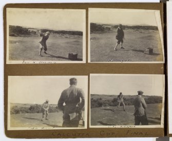 Views of golfers in the final of the Calcutta Cup competition in St Andrews including Ian W Shewan, H E Taylor; R W H Weaver and J M Mayfair.