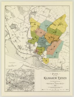Plan of the Kilmahew Estate in 1919.