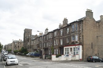 General view of St Peter's Place, Viewforth, Edinburgh, taken from the north.