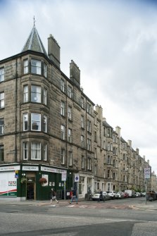 General view of 1-39 Viewforth, Edinburgh, from the south.