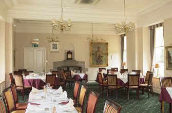 Ground floor. Dining room from south west.