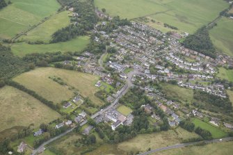 Oblique aerial view of Drymen, looking NW.