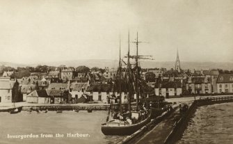View of Invergordon from the harbour.