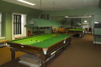 1st floor. Billiard room from south east.