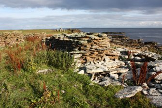 A skeo at Tarf, Swona, looking E.