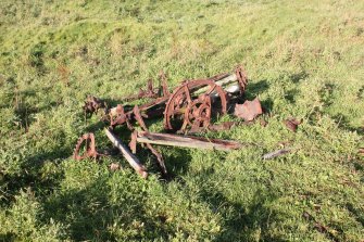 Machinery at the W farmstead, Swona.