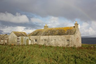 View of farmhouse, Swona, looking SW.